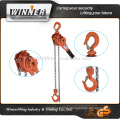 Steel alloy mini chain lever block